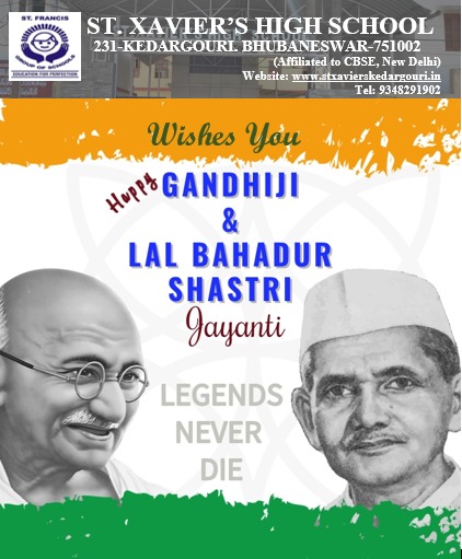 Gandhi and Shastri Jayanti